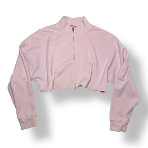 Zara Soft Pink Bomber Jacket